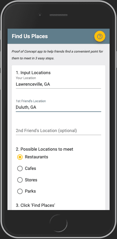 Find Me Places screenshot 2