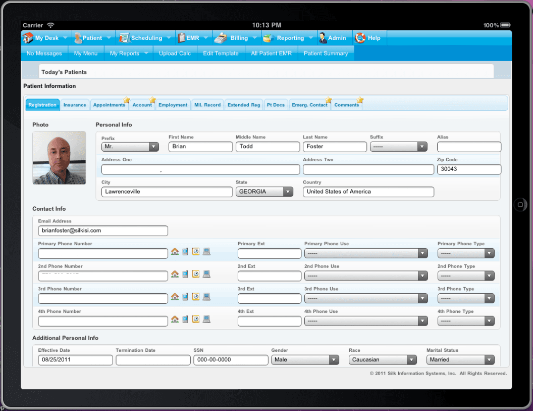 Silk Information Systems screenshot 1